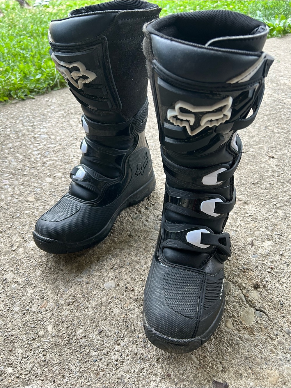 Fox Comp3 Black Motocross Boots y6.    39 - Picture 5 of 9